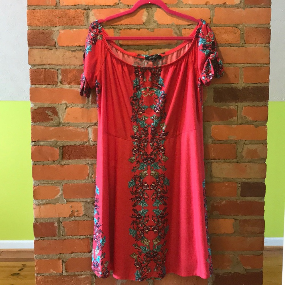 Off the shoulder dress